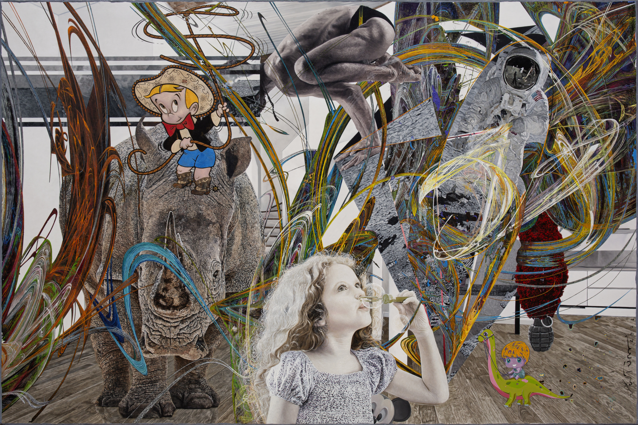 ロナルド・ヴェンチューラ 「絵画作品について、第3展示室を中心に